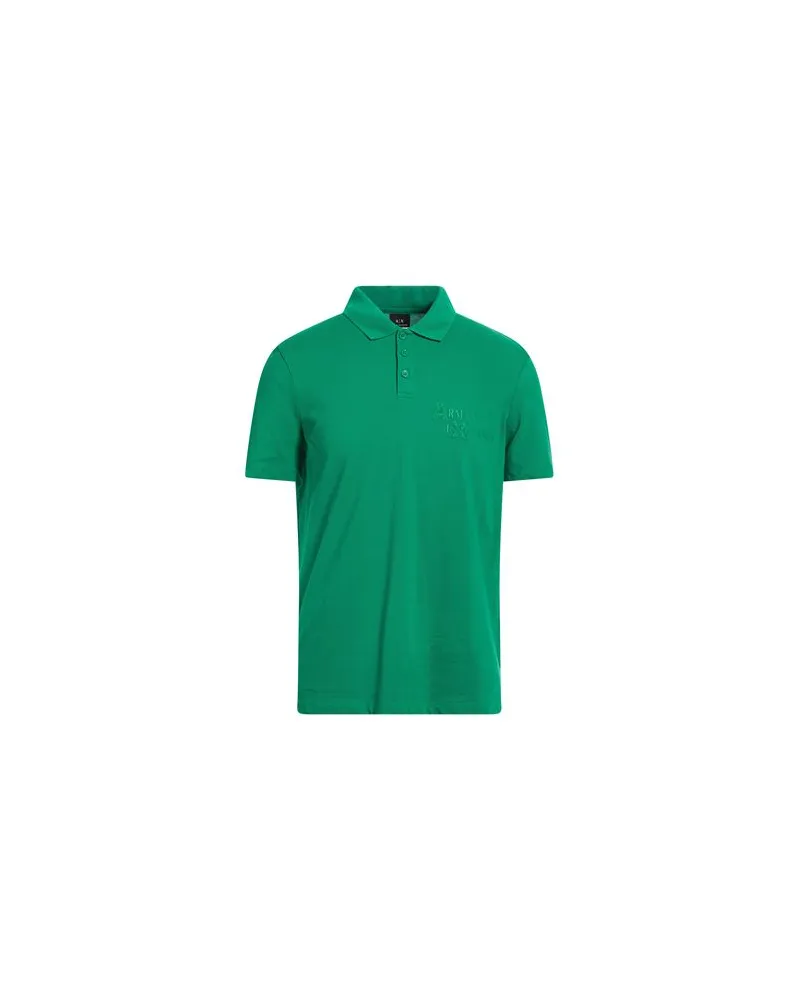 Armani Exchange TOPS - Poloshirtsauf YOOX.COM Grün