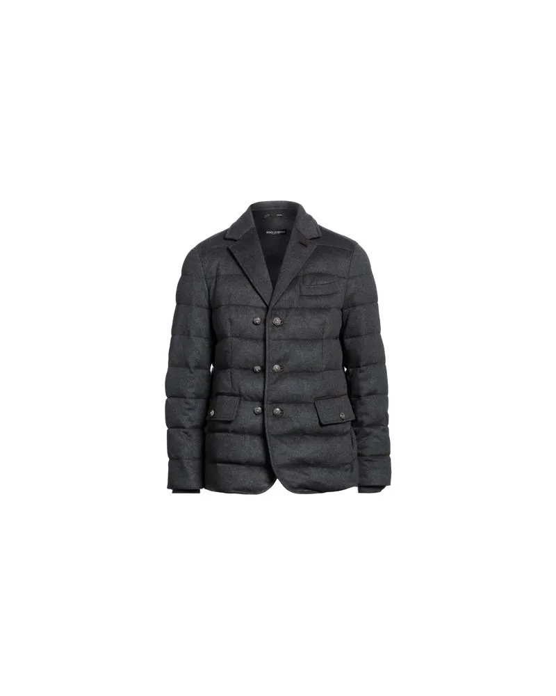Dolce & Gabbana JACKEN & MÄNTEL - Pufferjacken & Daunenjackenauf YOOX.COM Grau