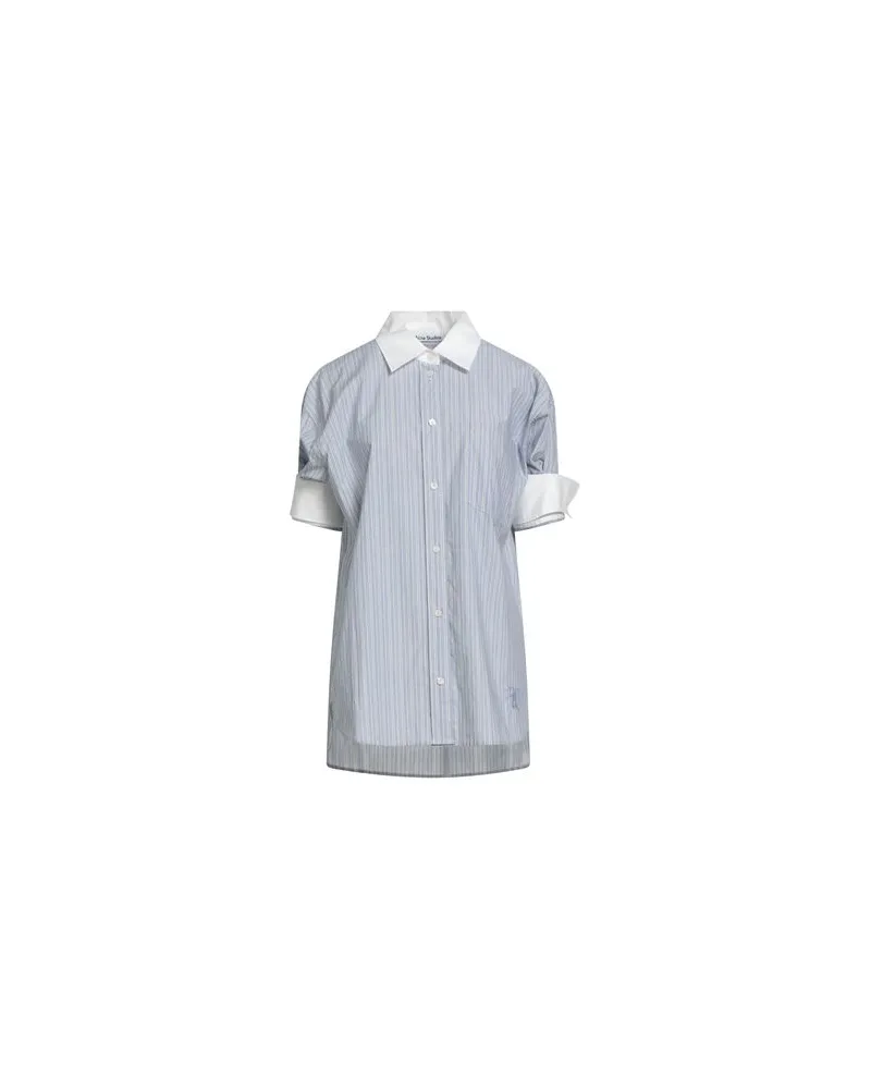 Acne Studios TOPS - Hemdenauf YOOX.COM Hellblau