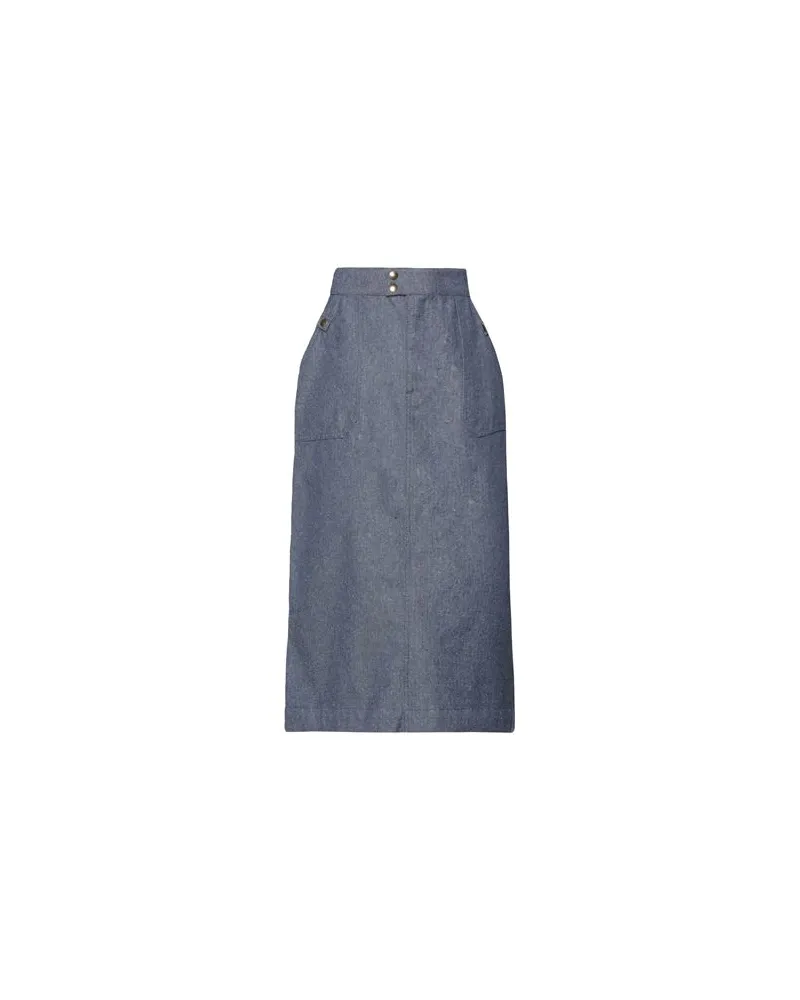 Le Mont Saint Michel HOSEN & RÖCKE - Jeansröckeauf YOOX.COM Blau