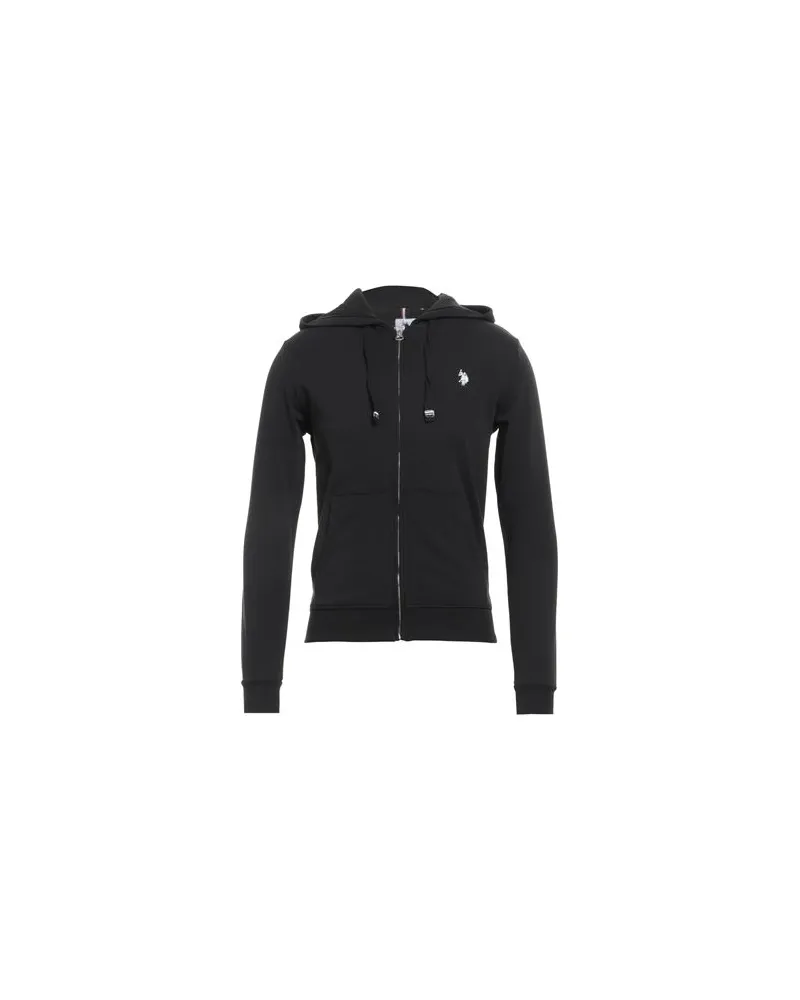 U.S. Polo Assn.  U POLO ASSN. - TOPS - Sweatshirtsauf YOOX.COM Schwarz