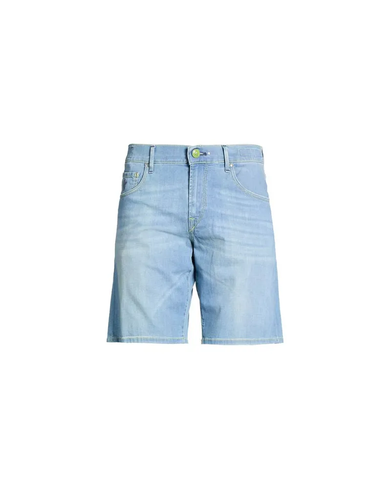 Hand Picked HOSEN & RÖCKE - Jeansshortsauf YOOX.COM Blau