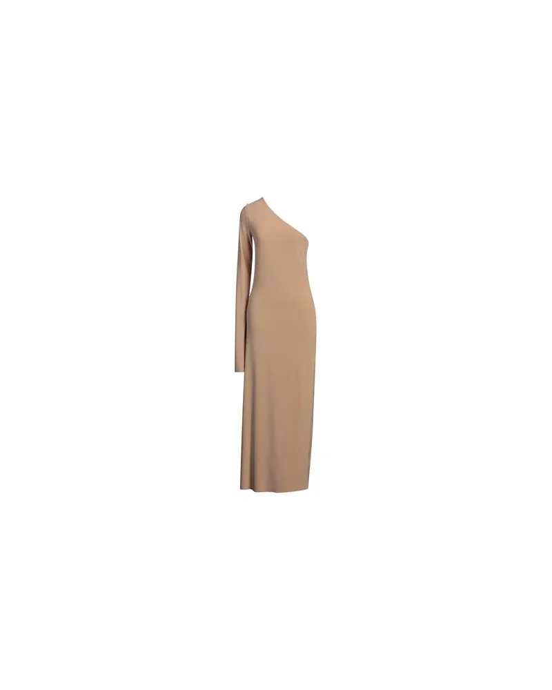 SPORTMAX KLEIDER - Maxi-Kleiderauf YOOX.COM Sand