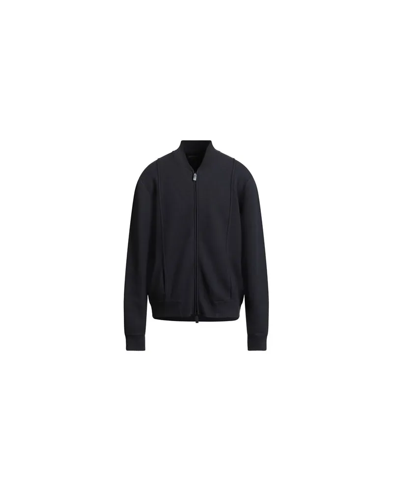 Emporio Armani ICON - STRICKWAREN - Strickjackenauf YOOX.COM Nachtblau