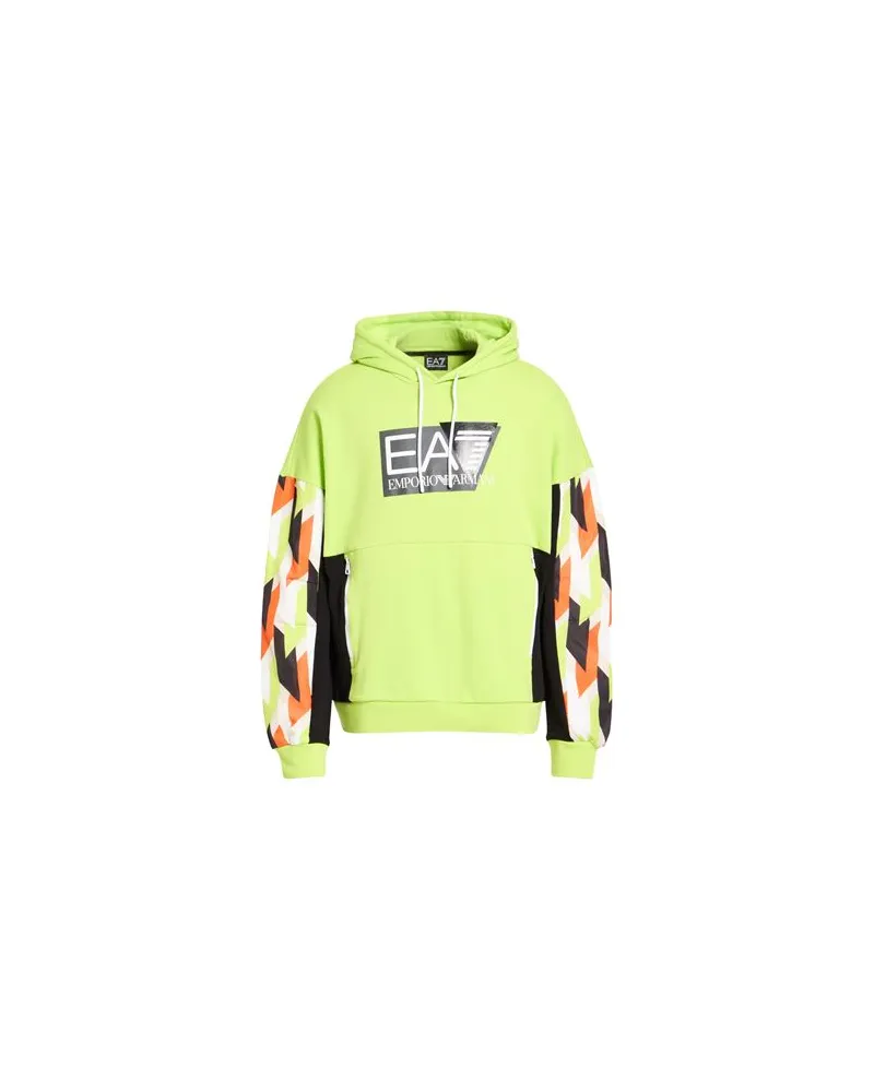 EA7 TOPS - Sweatshirtsauf YOOX.COM Limettengrün