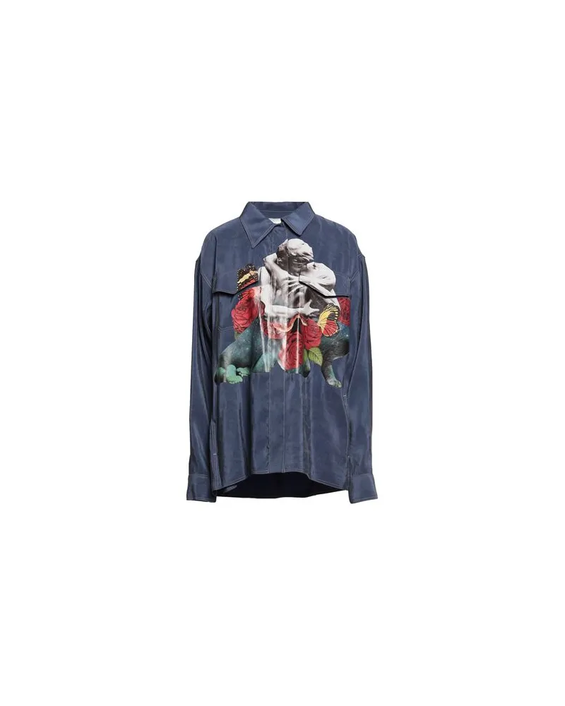 Valentino Garavani TOPS - Hemdenauf YOOX.COM Taubenblau