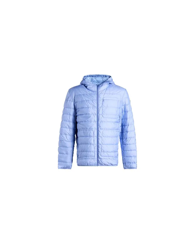 Moncler JACKEN & MÄNTEL - Pufferjacken & Daunenjackenauf YOOX.COM Hellblau