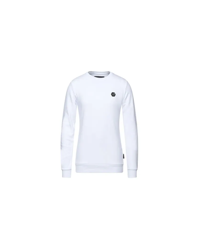 Philipp Plein TOPS - Sweatshirtsauf YOOX.COM Weiß