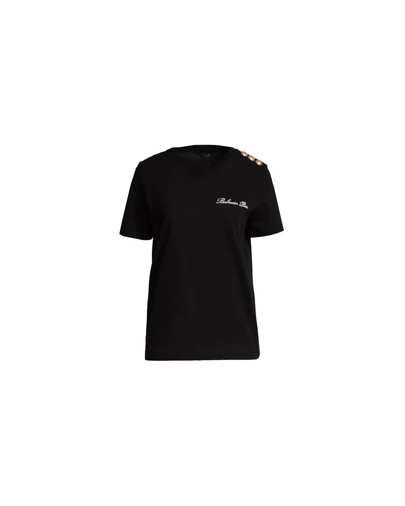 Balmain TOPS - T-shirtsauf YOOX.COM Schwarz