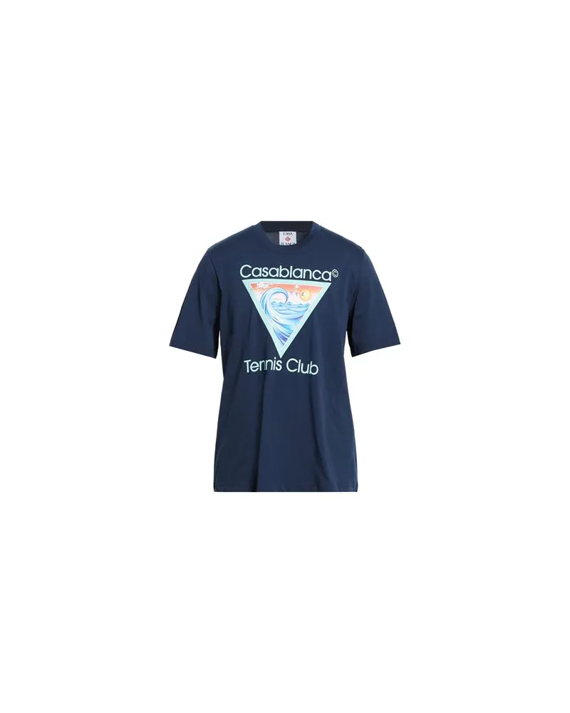 Casablanca Paris TOPS - T-shirtsauf YOOX.COM Marineblau