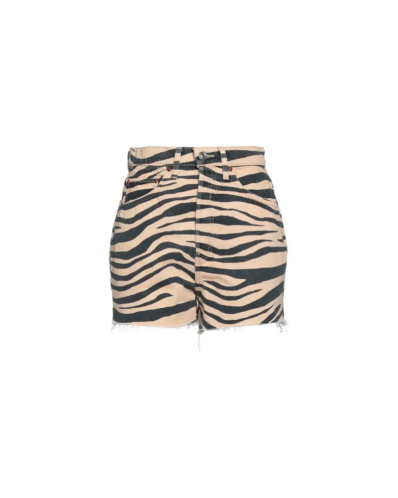 RE/DONE HOSEN & RÖCKE - Jeansshortsauf YOOX.COM Pfirsich