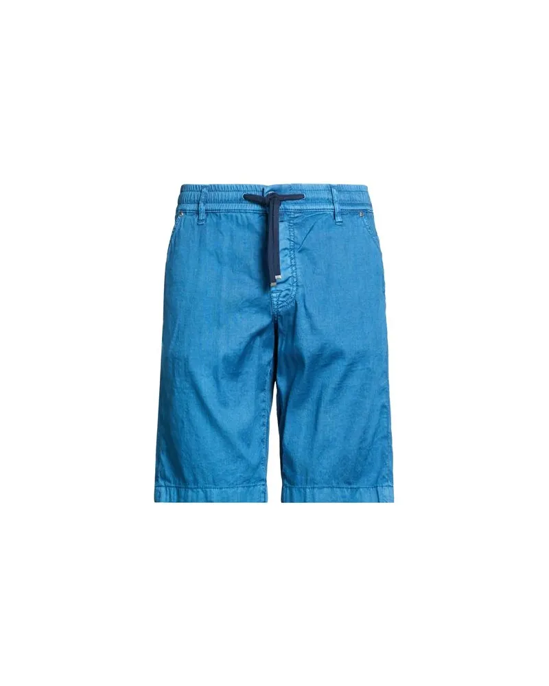 Jacob Cohën HOSEN & RÖCKE - Jeansshortsauf YOOX.COM Azurblau