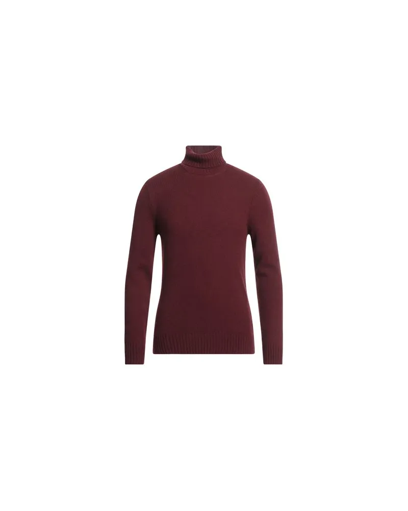 Gran Sasso STRICKWAREN - Rollkragenpulloverauf YOOX.COM Bordeaux