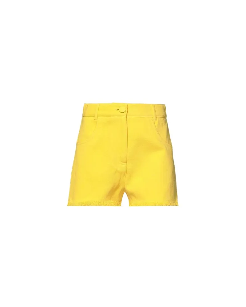 MSGM HOSEN & RÖCKE - Jeansshortsauf YOOX.COM Gelb