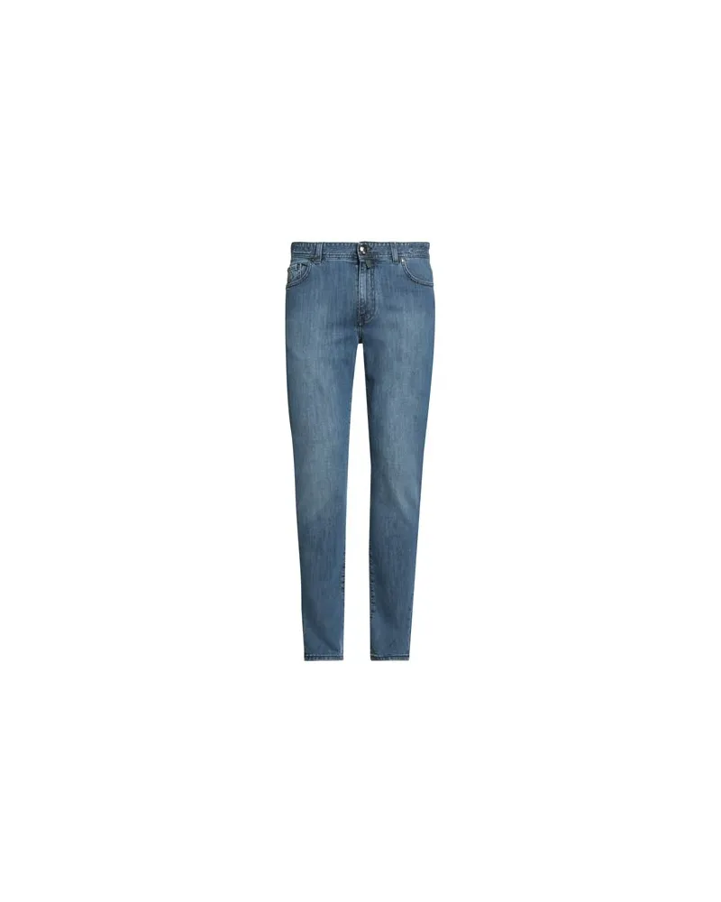 Luigi Borrelli HOSEN & RÖCKE - Jeanshosenauf YOOX.COM Blau