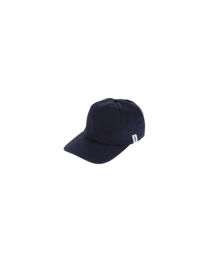 MACKINTOSH TIPPING BASEBALL CAP - ACCESSOIRES - Mützen & Hüteauf YOOX.COM Marineblau