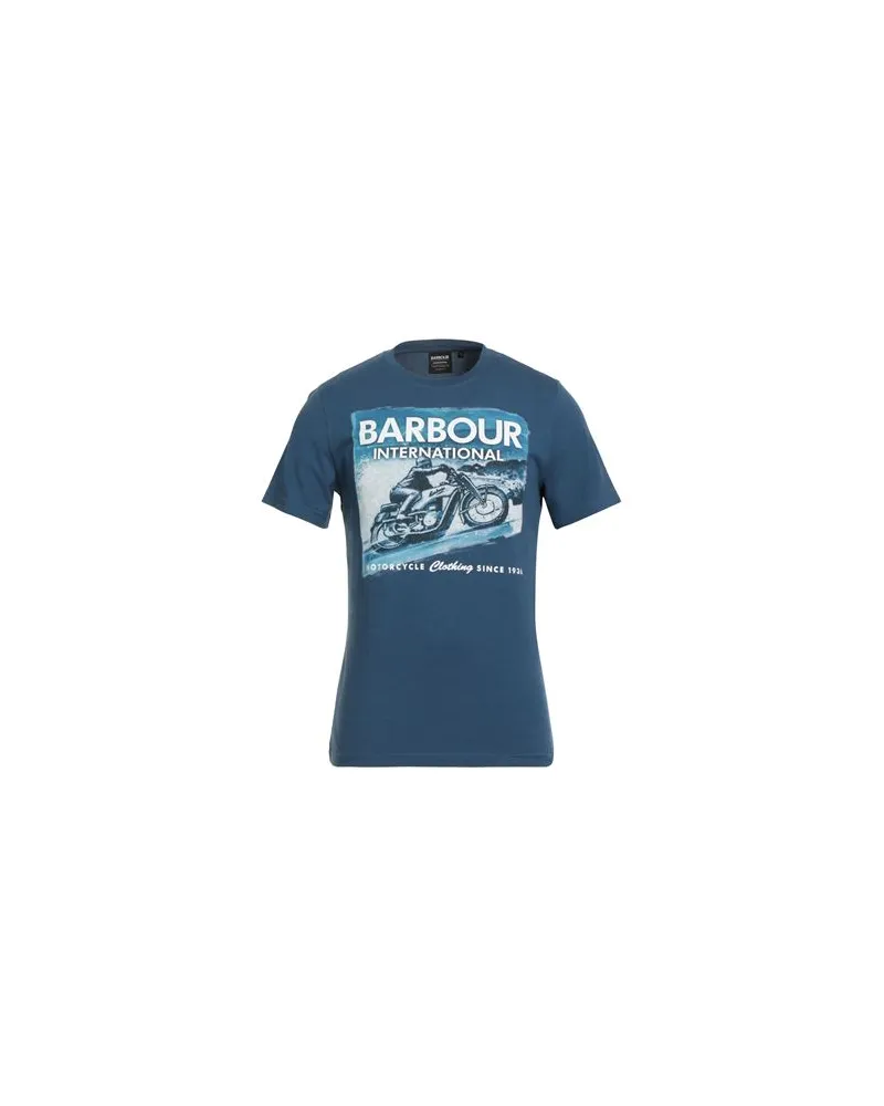 Barbour INTERNATIONAL - TOPS - T-shirtsauf YOOX.COM Taubenblau
