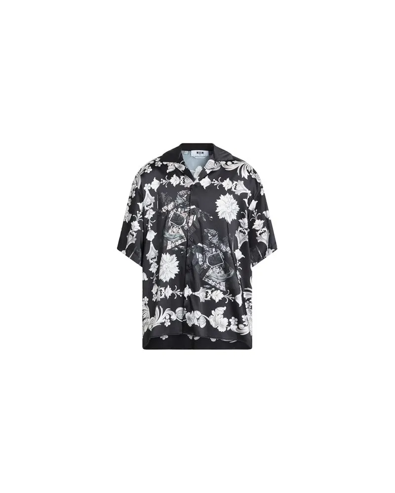 MSGM TOPS - Hemdenauf YOOX.COM Schwarz