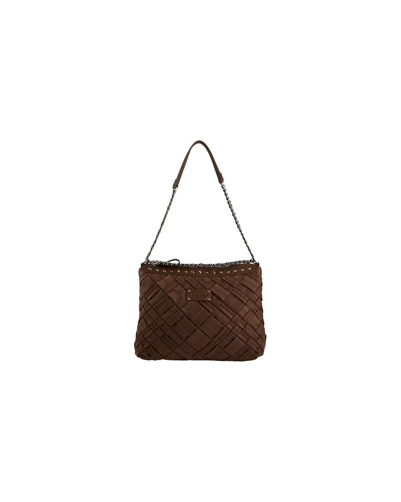 LA CARRIE TASCHEN - Schultertaschenauf YOOX.COM Schokobraun