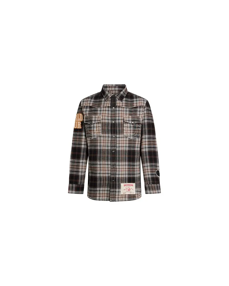 True Religion TOPS - Hemdenauf YOOX.COM Braun