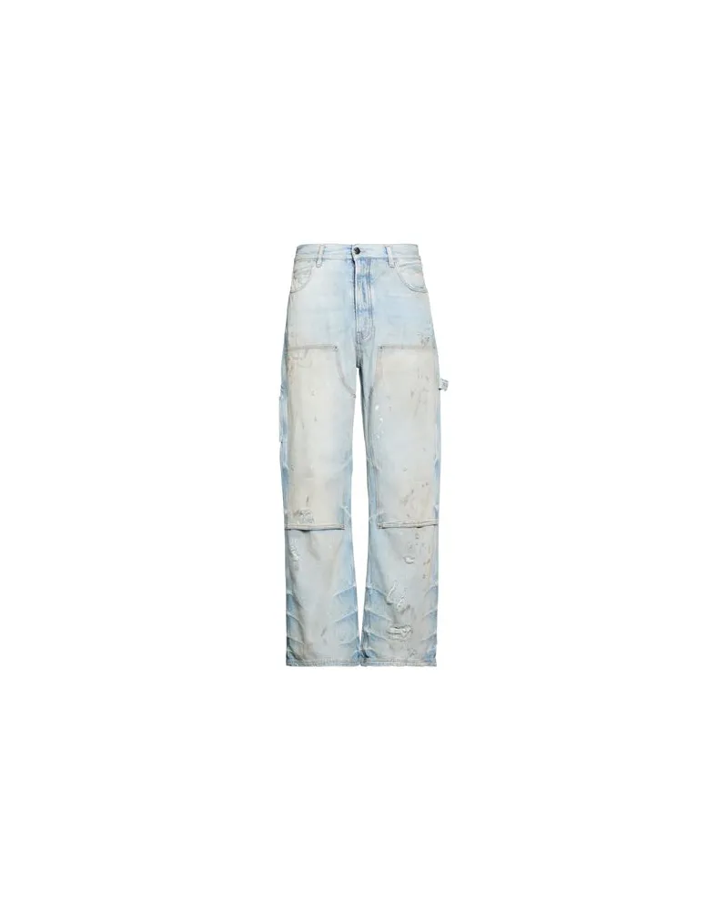 Amiri HOSEN & RÖCKE - Jeanshosenauf YOOX.COM Blau