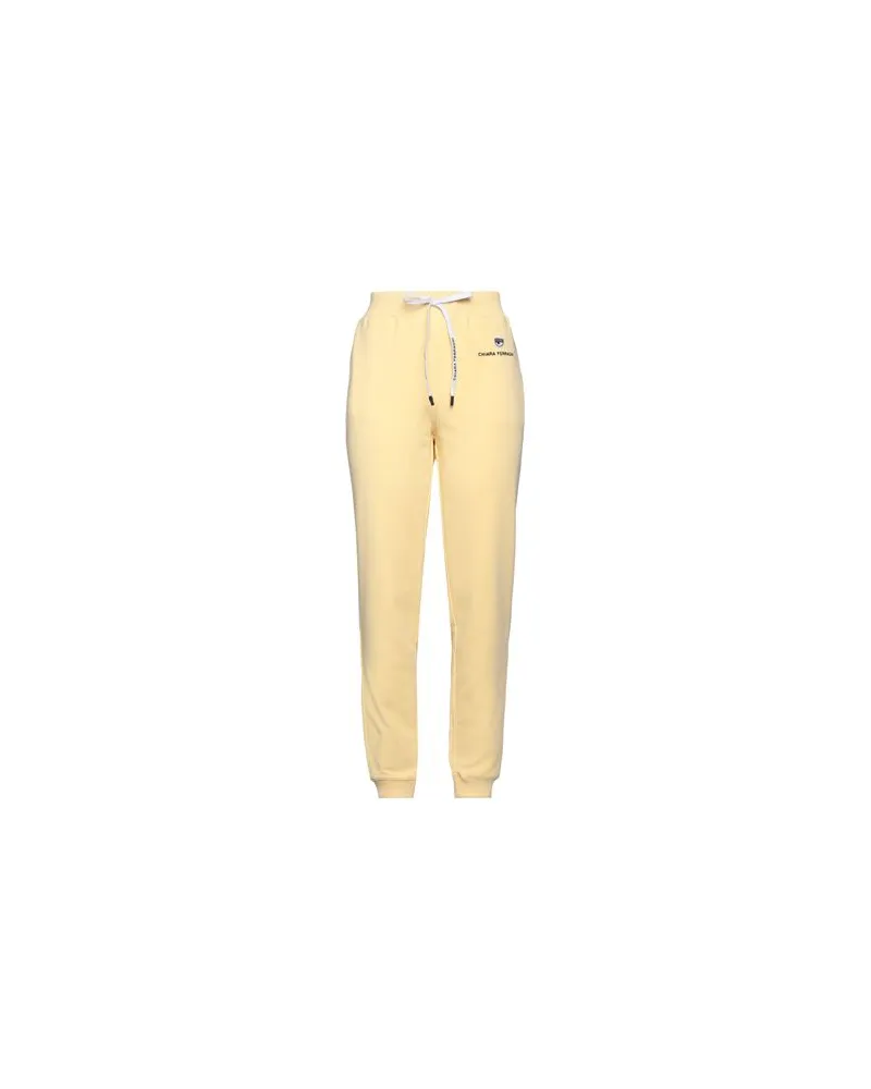 Chiara Ferragni HOSEN & RÖCKE - Hosenauf YOOX.COM Pastellgelb