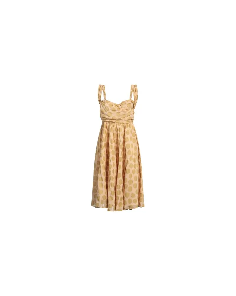 Alessia Santi KLEIDER - Midi-Kleiderauf YOOX.COM Sand