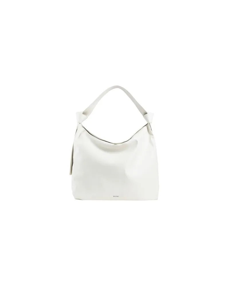 Calvin Klein TASCHEN - Schultertaschenauf YOOX.COM Elfenbein