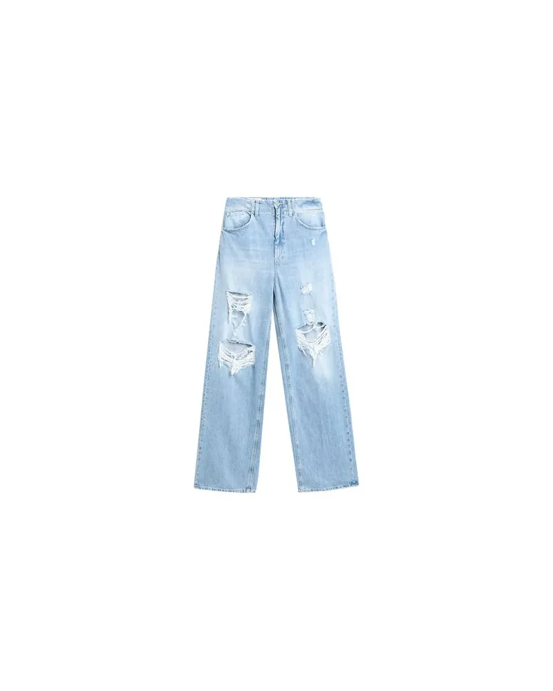 Dondup HOSEN & RÖCKE - Jeanshosenauf YOOX.COM Blau