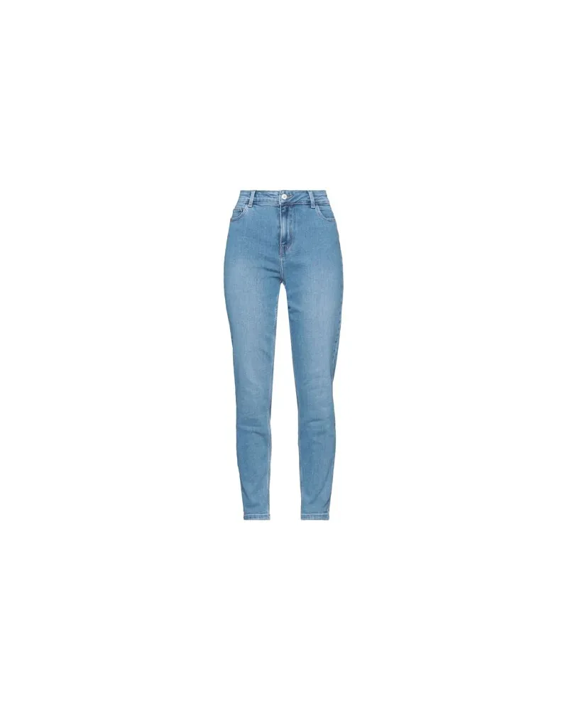 Pieces HOSEN & RÖCKE - Jeanshosenauf YOOX.COM Blau