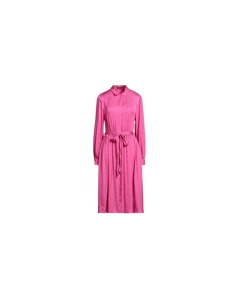 Maison Scotch KLEIDER - Midi-Kleiderauf YOOX.COM Fuchsia