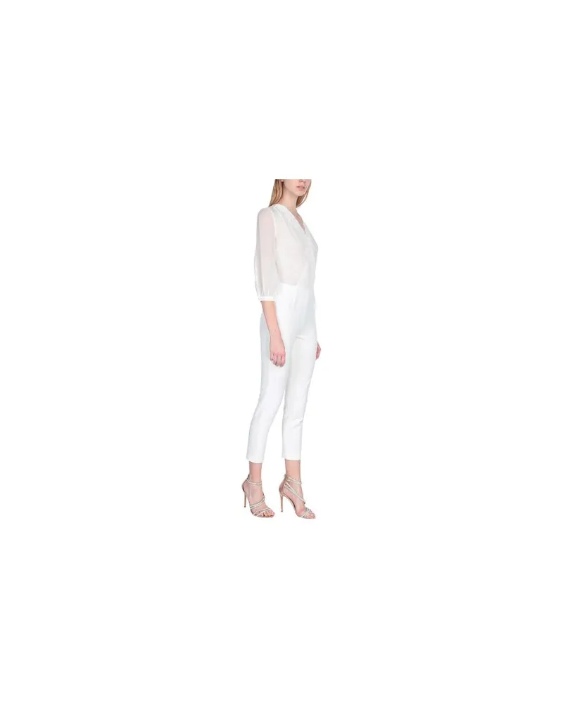 Ermanno Scervino OVERALLS - Jumpsuitsauf YOOX.COM Weiß