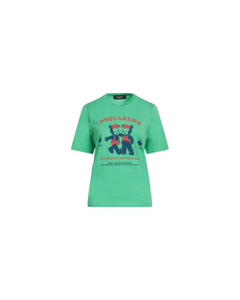 Dsquared2 TOPS - T-shirtsauf YOOX.COM Grün