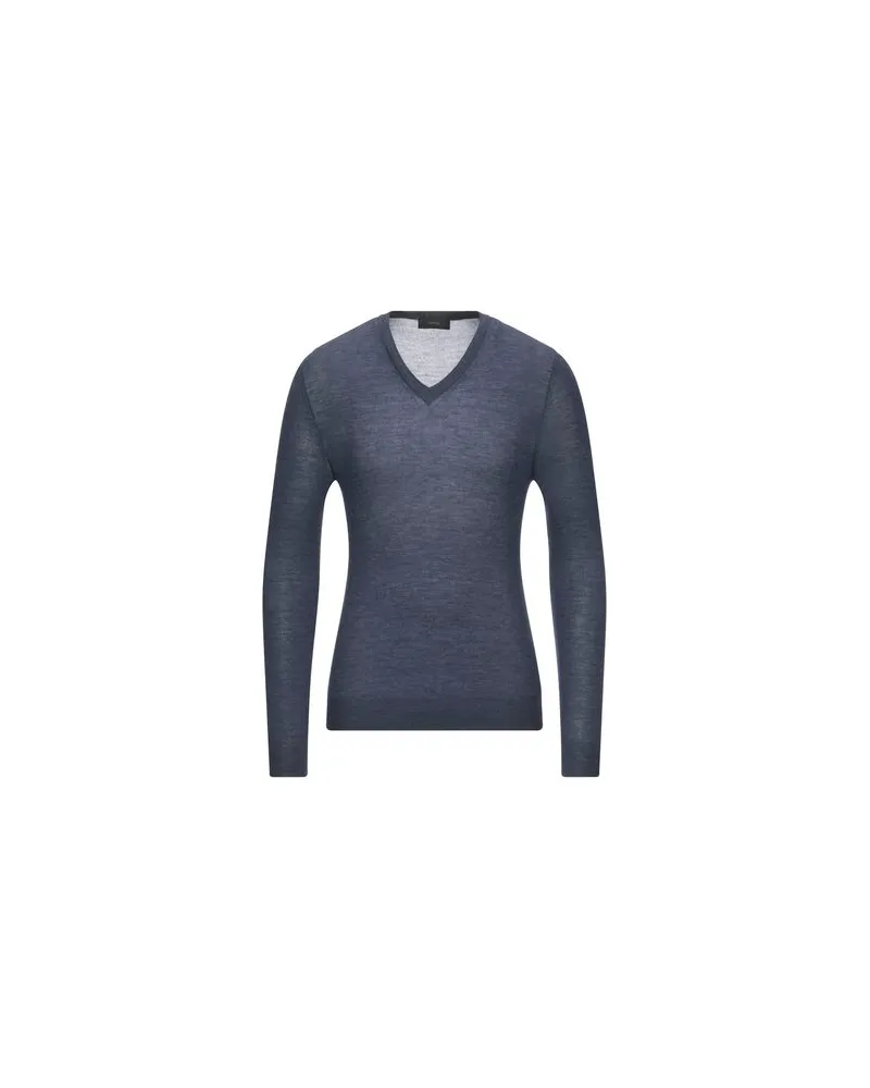 Zanone STRICKWAREN - Pulloverauf YOOX.COM Taubenblau