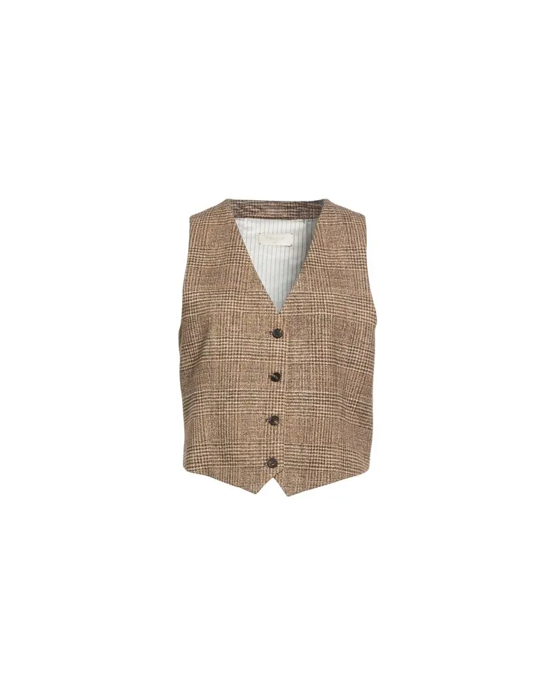 CIRCOLO 1901 ANZÜGE und CO-ORDS - Couture-Westenauf YOOX.COM Kamel