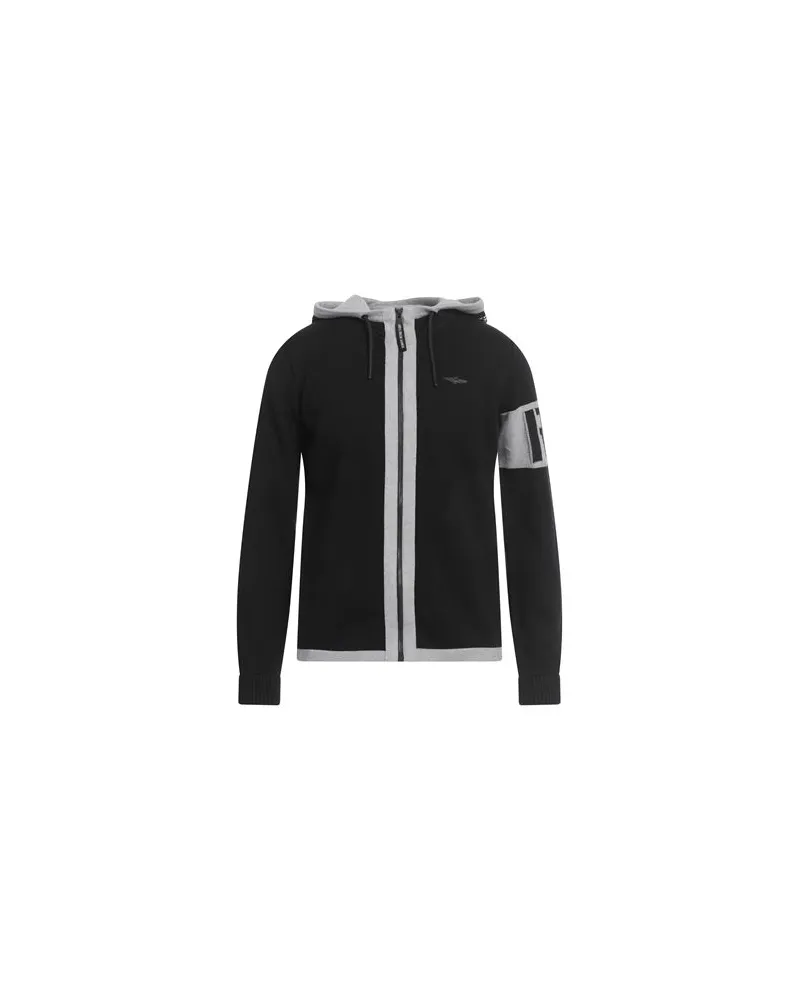 Aeronautica Militare STRICKWAREN - Strickjackenauf YOOX.COM Nachtblau