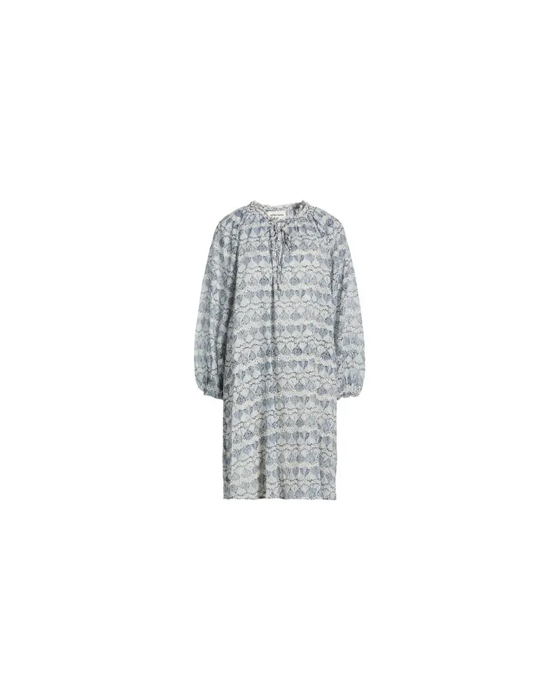 Antik Batik KLEIDER - Mini-Kleiderauf YOOX.COM Taubenblau