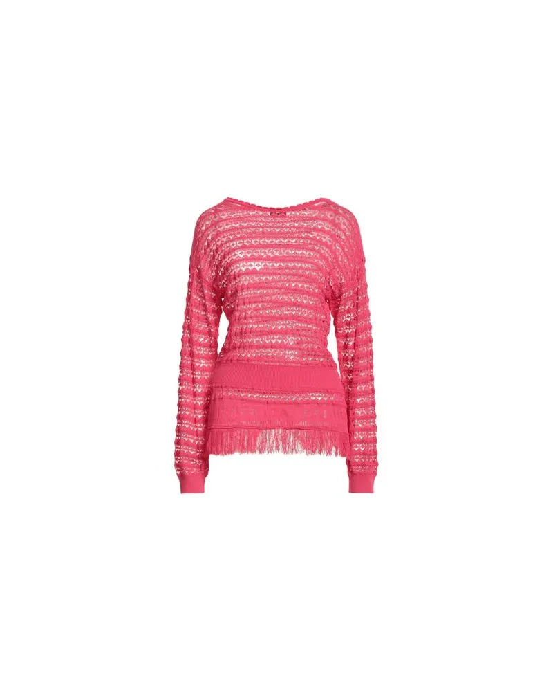 Elisabetta Franchi STRICKWAREN - Pulloverauf YOOX.COM Fuchsia