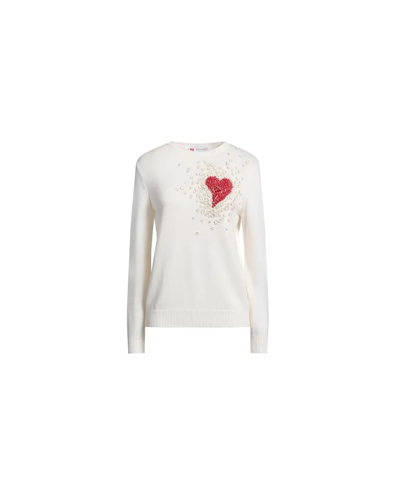 Valentino Garavani STRICKWAREN - Pulloverauf YOOX.COM Elfenbein