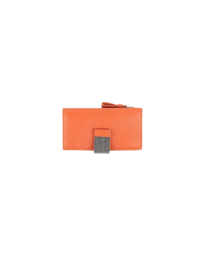 Fabiana Filippi Kleinlederwaren - Brieftaschenauf YOOX.COM Orange
