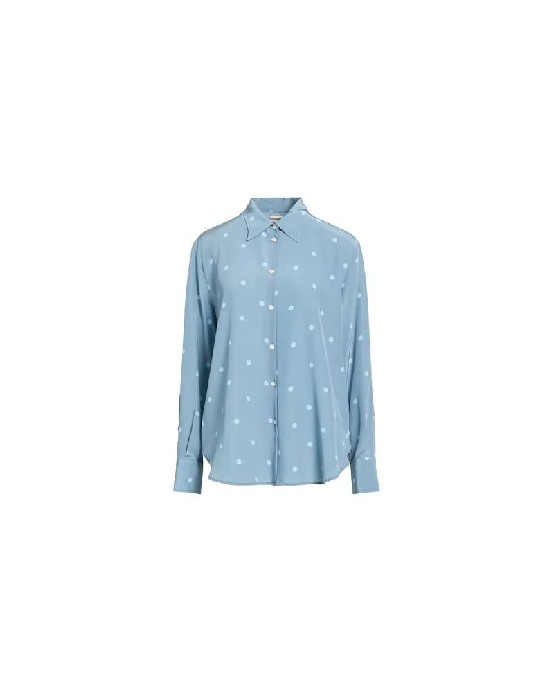 Massimo Alba TOPS - Hemdenauf YOOX.COM Taubenblau
