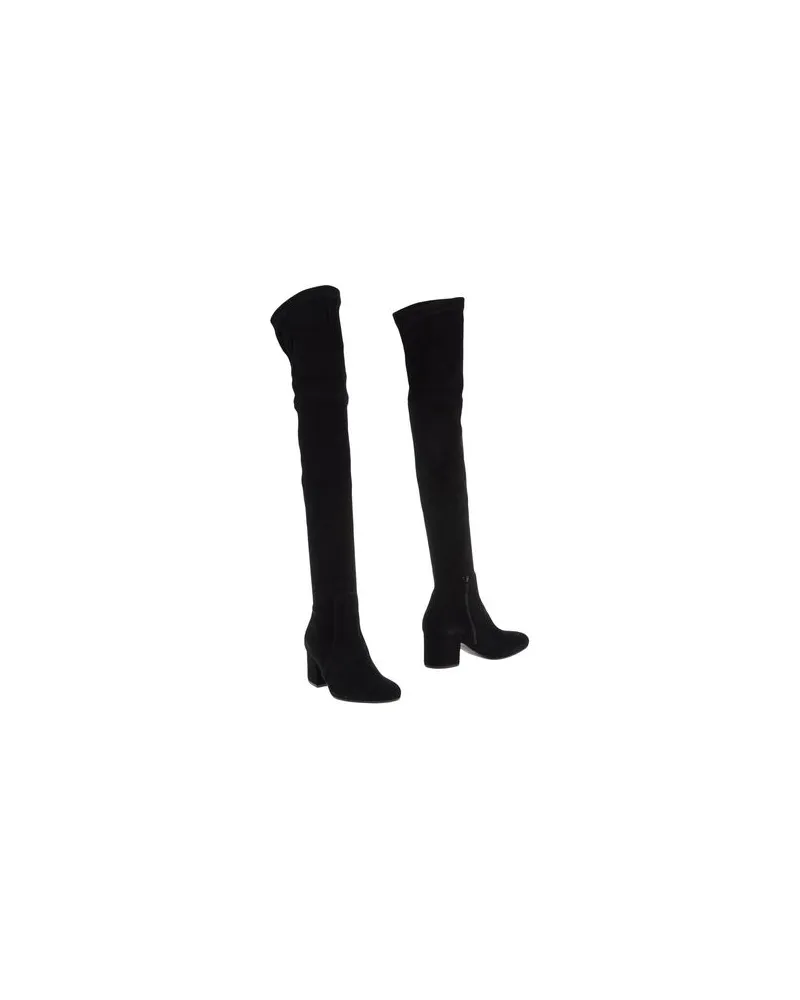 Via Roma 15 SCHUHE - Stiefelauf YOOX.COM Schwarz