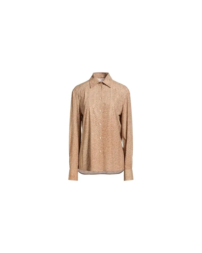 Ermanno Scervino TOPS - Hemdenauf YOOX.COM Khaki
