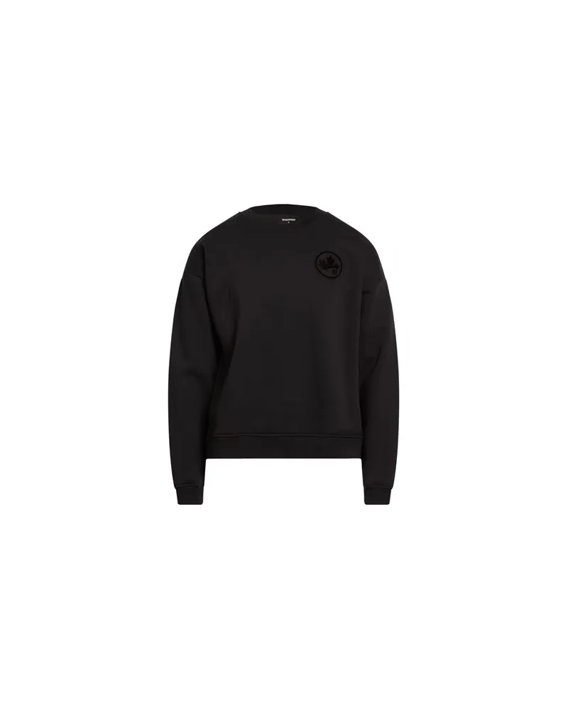 Dsquared2 TOPS - Sweatshirtsauf YOOX.COM Schwarz