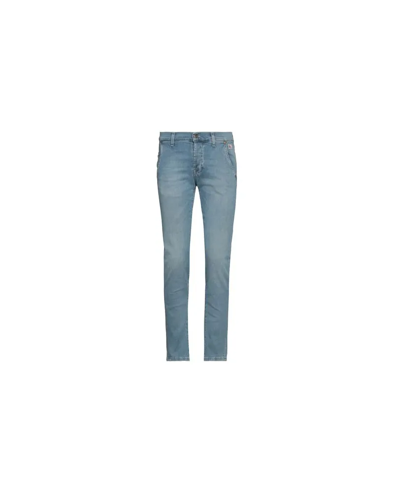 Roy Roger's HOSEN & RÖCKE - Jeanshosenauf YOOX.COM Blau
