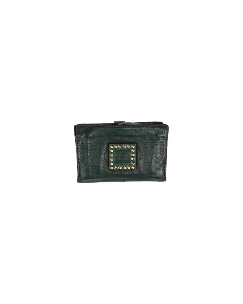 Campomaggi Kleinlederwaren - Brieftaschenauf YOOX.COM Dunkelgrün