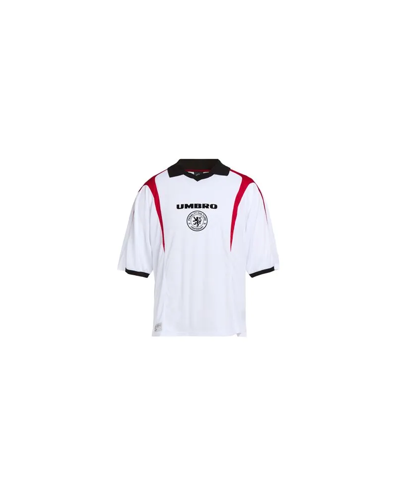 Umbro TOPS - T-shirtsauf YOOX.COM Weiß