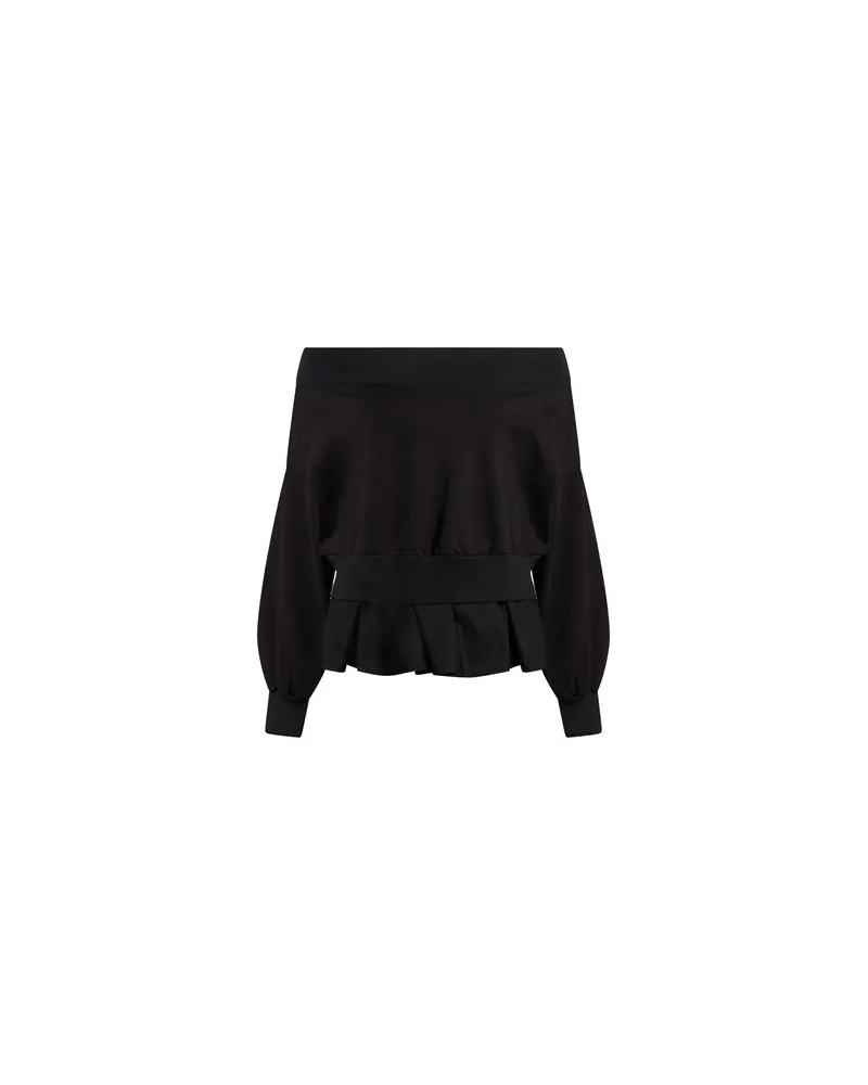 Twin-Set U&B - TOPS - Sweatshirtsauf YOOX.COM Schwarz