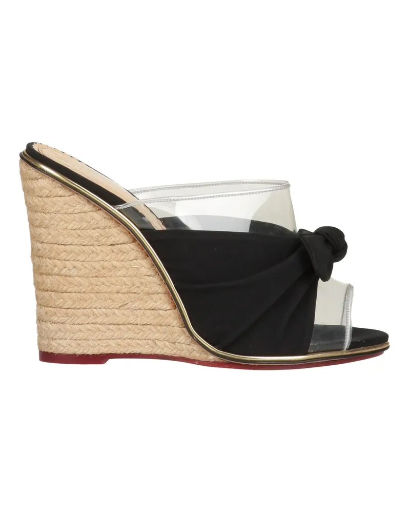 Charlotte Olympia Espadrilles Schwarz