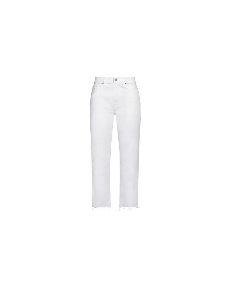 7 for all mankind HOSEN & RÖCKE - Jeanshosenauf YOOX.COM Weiß